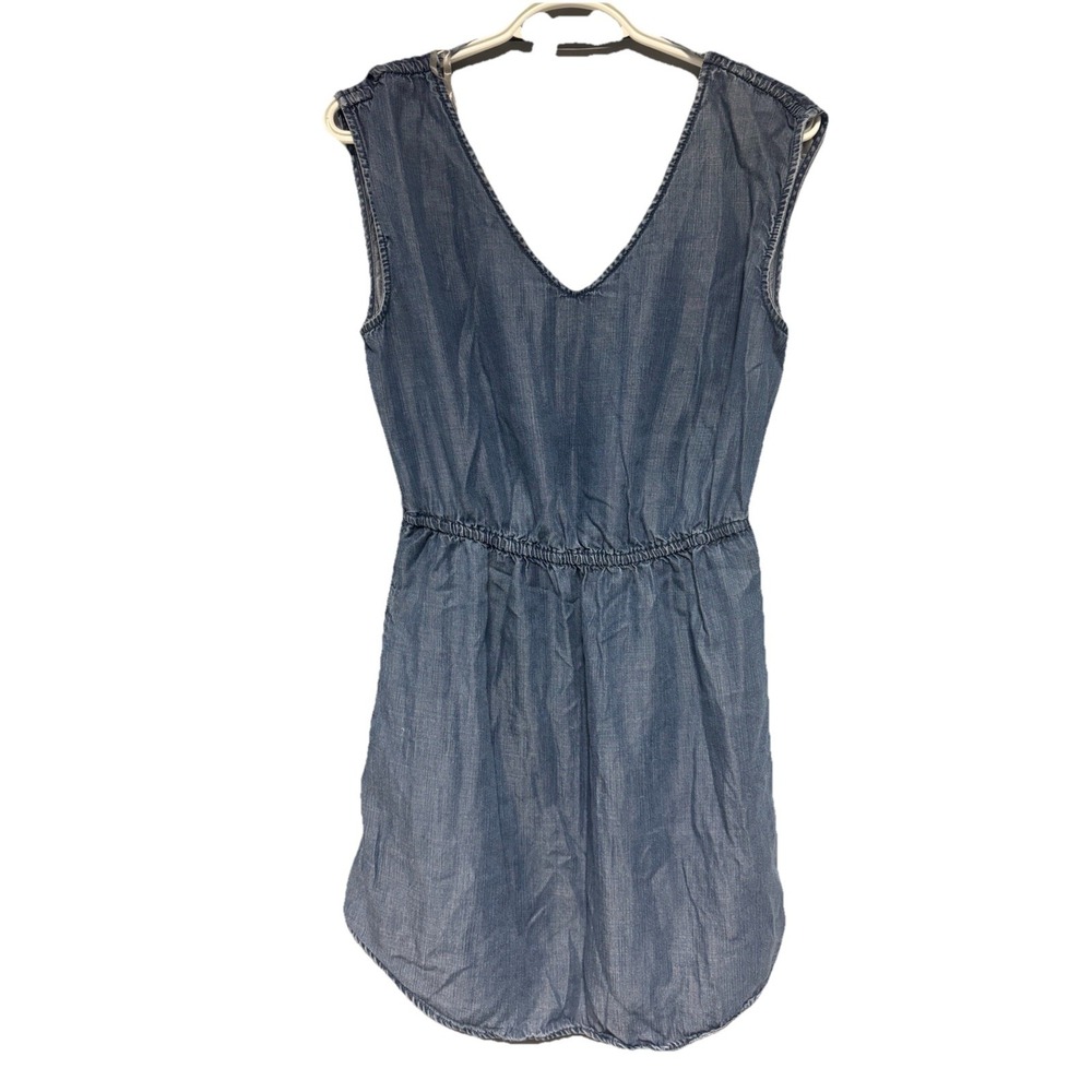 Chambray Women's‎ Universal Threads V-Neck Dress Size Extra Small Good Condition